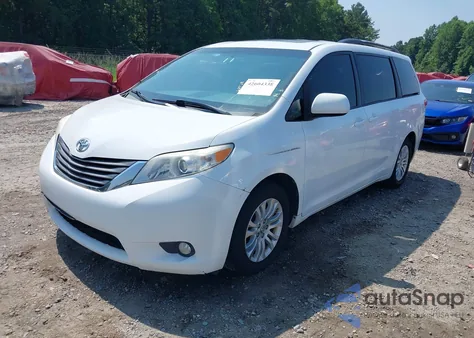 2013 Toyota Sienna Xle V6 8 Passenger from USA, damaged, VIN 5TDYK3DC1DS306677